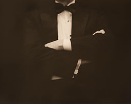 gentleman in tux at the opera